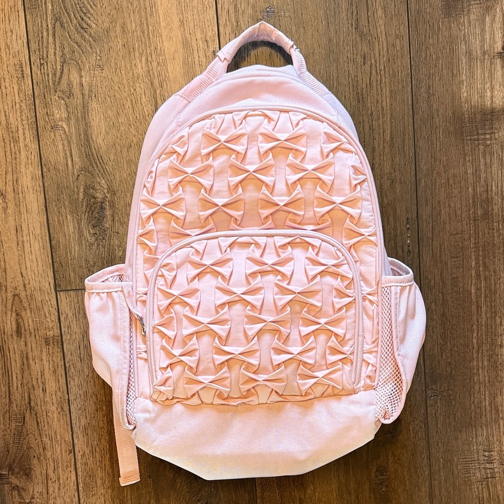 Pottery Barn Kids Pink Bow Backpack